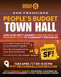 People's Budget Town Hall