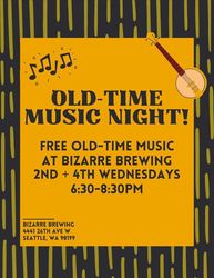 Old-Time Music Night @ Bizarre Brewing