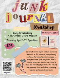 Junk Journal Workshop - Mother's Day Edition