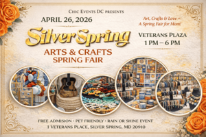 Silver Spring Mother's Day Arts & Crafts Spring Fair @ Veterans Plaza