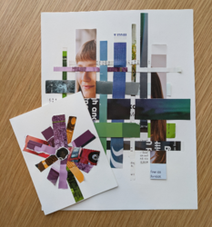 Second Saturday Selection: Paper Weaving and Collage