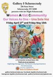 Women Artist Community exhibits at Gallery 5 Schenectady