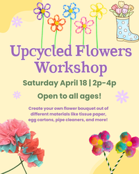 Upcycled Flowers Workshop