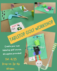 Tabletop Golf Workshop