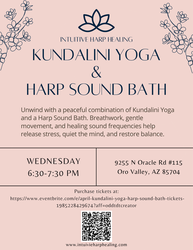 April Kundalini Yoga & Harp Sound Bath