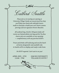 Catbird Opening First Seattle Store at University Village (4/2)!
