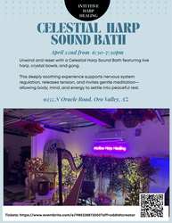 April Celestial Harp Sound Bath