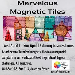 Marvelous Magnetic Tiles