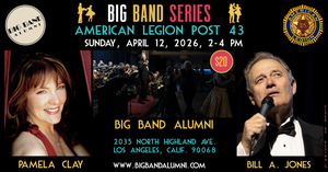 Big Band Series Music and Dancing at the Historic American Legion Post 43, Sunday, April 12, 2026