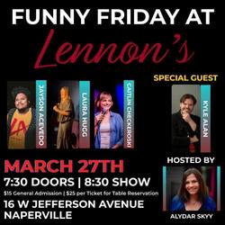 Funny Friday at Lennon's