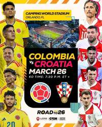 Colombia vs Croatia Party March 26-27 at Dubai UT Salt Lake City | Free Entry