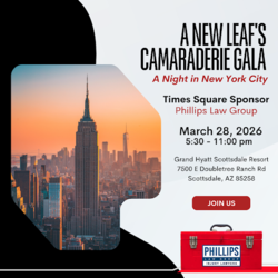 A Night in New York City" at A New Leaf's 37th Annual Camaraderie Gala