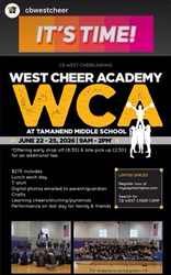 CB West Cheer Academy Camp