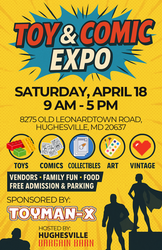 Toy & Comic Expo at the Hughesville Bargain Barn