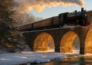 Whistlers Cathedrals in Winter