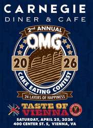 Carnegie Diner & Café Announces Return of Fan-Favorite 24-Layer Chocolate Cake-Eating Contest at Tas