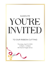 Suden PR Official Ribbon Cutting: Celebrating Small Business, Community & Growth