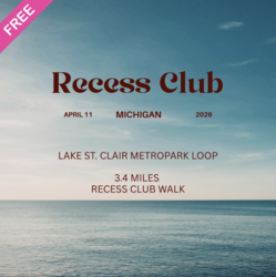 Recess Club: April 11th Lake St. Clair Metropark Loop