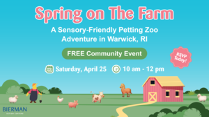 FREE Sensory-Friendly Petting Zoo is Coming to Warwick on April 25!