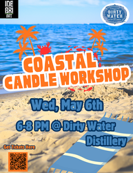 Coastal Candle Workshop @ Dirty Water Distillery