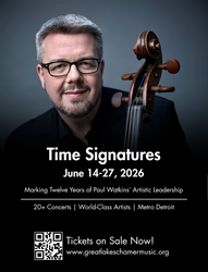 Great Lakes Chamber Music Festival: Time Signatures