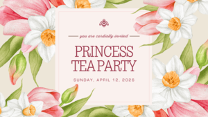 Princess Tea Party | Meet & Greet + Floral Crowns + Tulip Season