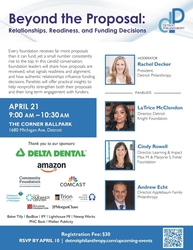 Detroit Philanthropy Hosting “Beyond the Proposal” Panel at The Corner Ballpark
