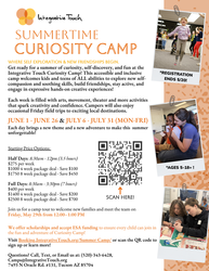 Summertime Curiosity Camp at Integrative Touch