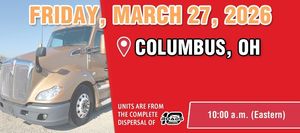Upcoming March Trailers Auction, Columbus, OH – Quality Trailers Ready for Bidding