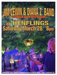 Jim Lewin & Diana Z Band at Henflings