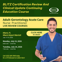 AGACNP Certification Review & Clinical Update Course – Miami, FL | July 13-14, 2026