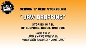 Deaf Stories Project StorySlam 4/26
