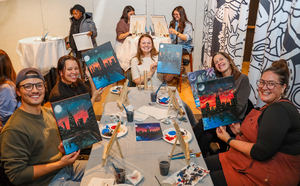 Sip and Paint at 360 CHICAGO