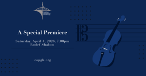 Chamber Orchestra of Pittsburgh Presents A Special Premiere
