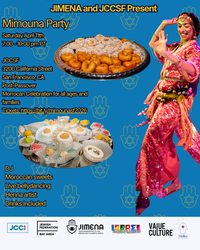 Mimouna party post-Passover Moroccan tradition