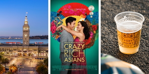 Ferry Flicks at Fort Point Beer Garden - "Crazy Rich Asians"