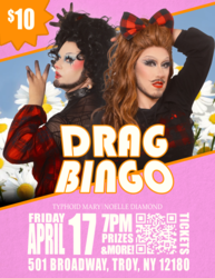Drag Queen Bingo Night w/ Typhoid Mary and Noelle Diamond