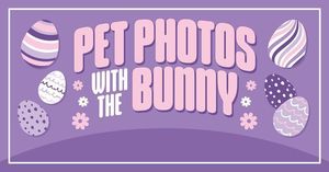 Pet Photos with the Easter Bunny