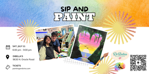 Tropical Love Sip and Paint at DiBella’s
