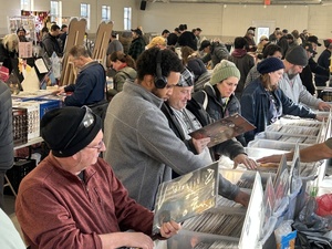The Waldorf Record Riot! Over 10,000 vinyl records in one room! Sat April 11th 10 AM-4 PM