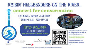 Raisin’ Hellbenders on the River: Concert for Conservation