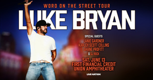 Luke Bryan with Lanie Gardner, Karley Scott Collins, Shane Profitt & DJ Rock