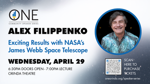 Astrophysicist Alex Filippenko at the Orinda Theatre