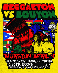 Reggaeton vs Bouyon w/ IANKO & NUNU