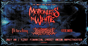 Motionless In White: The Sweat and Blood Tour with Lorna Shore, Fit For A King & Static Dress