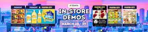 Osaka Marketplace Free In-Store Demos (Foster City)