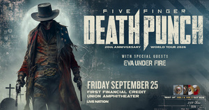 Five Finger Death Punch with Eva Under Fire