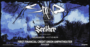 Staind with Seether and special guests Hoobastank & Hinder