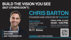 Gasser Lecture Series Featuring Founder of Shazam, Chris Barton