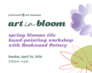 Spring Blooms Tile Hand-Painting Workshop with Rookwood Pottery - AIB 2026